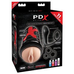 PDX Elite Ass-Gasm Extreme Vibrating Kit