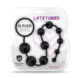 G.Flex Bendable Thai Anal Beads Black