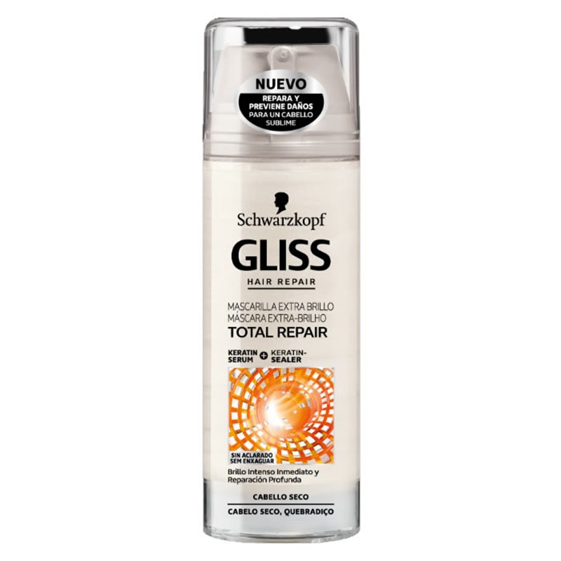 Schwarzkopf Gliss Total Repair Extra Shine Mask 150ml - unisex