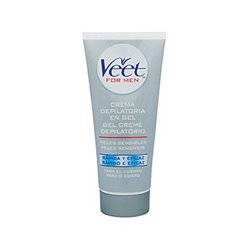 Veet For Men Sensitive Skin Depilatory Cream 200ml - unisex - Teknashop Ltd