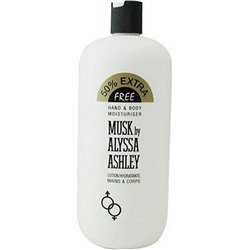 Alyssa Ashley Musk Hand and Body Moisturiser 500ml - unisex