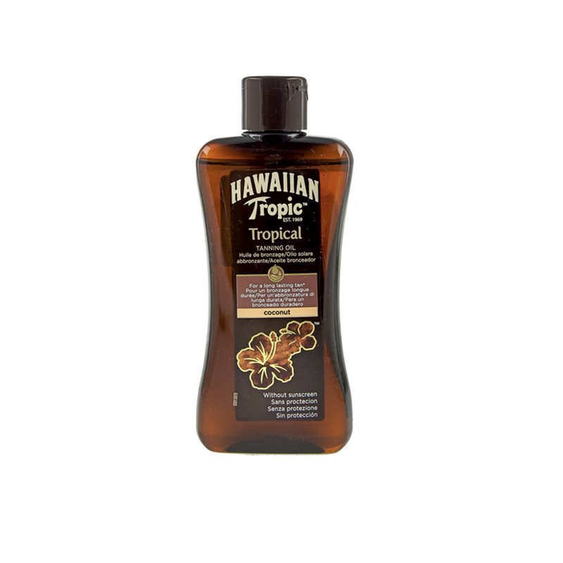 Hawaiian Tropic Tropical Tanning Oil 200ml - unisex