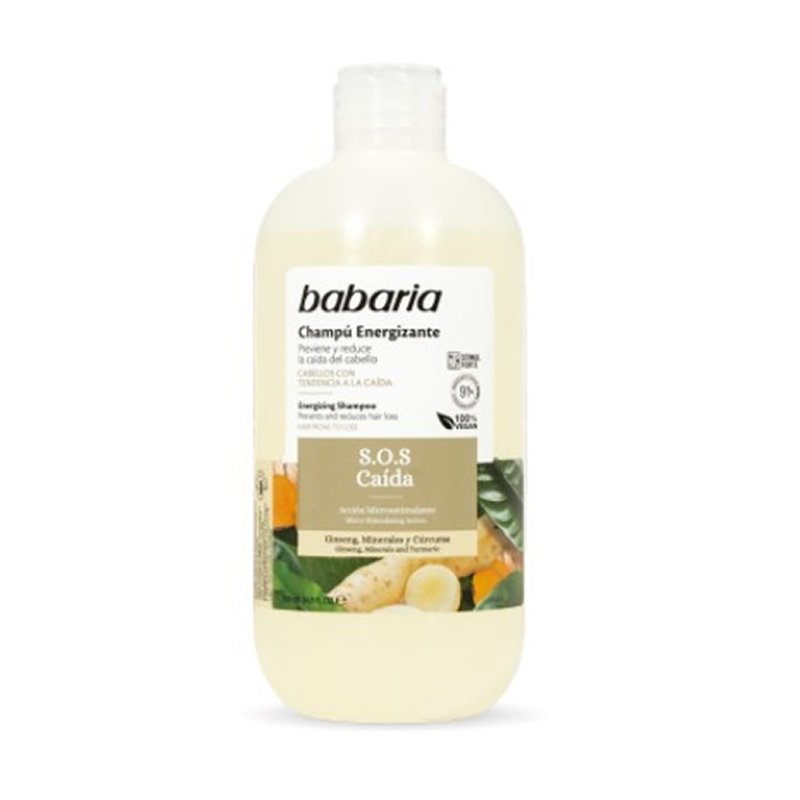 Babaria Energizing Shampoo SOS Fall 500ml - unisex - Teknashop Ltd