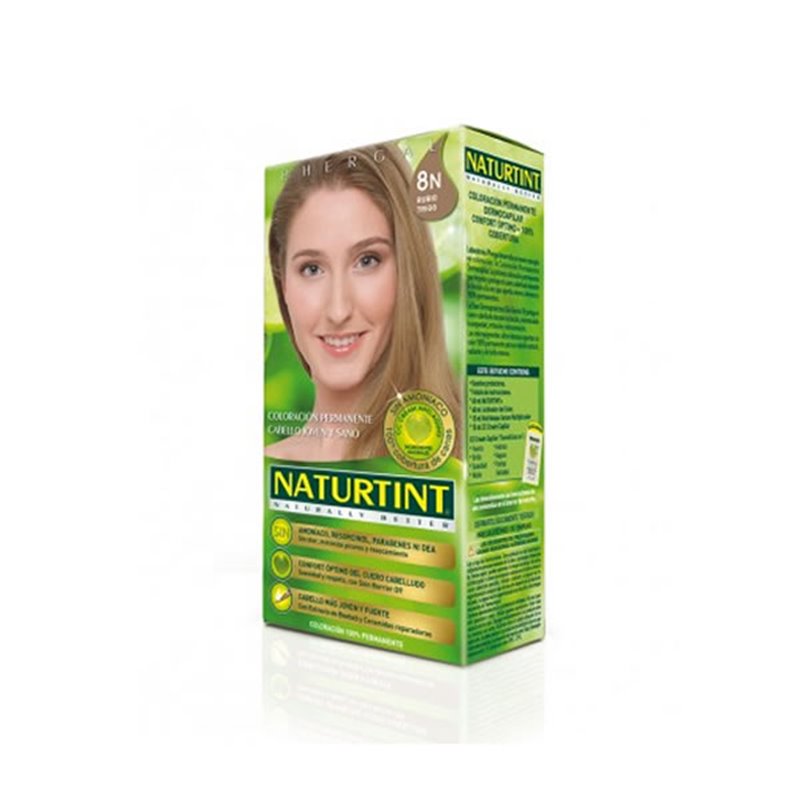 Naturtint 8N Ammonia Free Hair Colour 150ml - unisex - Teknashop Ltd