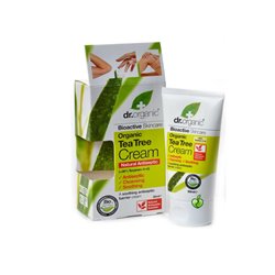 Dr Organic Tea Tree Cream 50ml - unisex - Teknashop Ltd