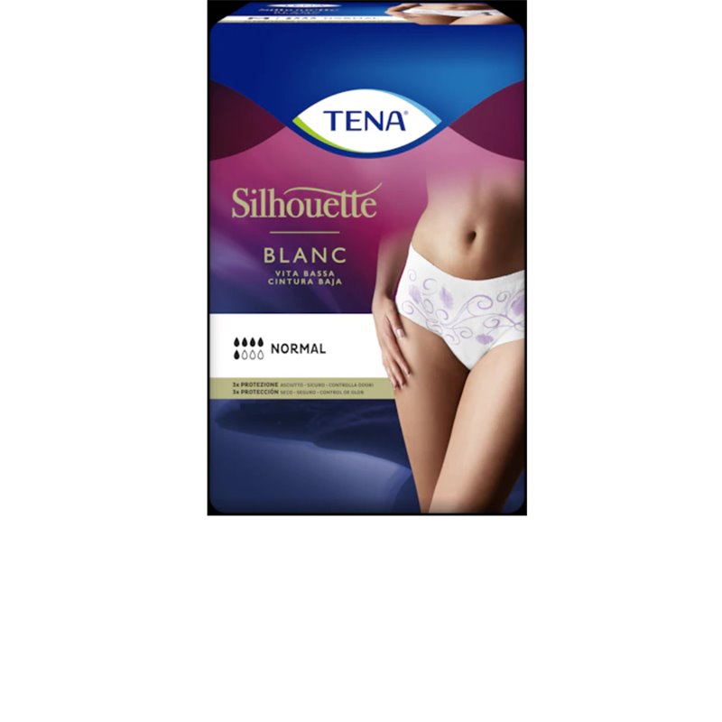 Tena Silhouette White T/G 10 Uds. 