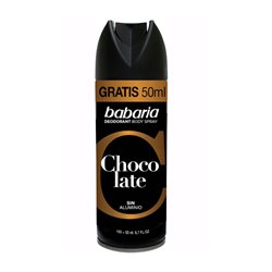 Babaria Chocolate Deodorant Spray 200ml - man