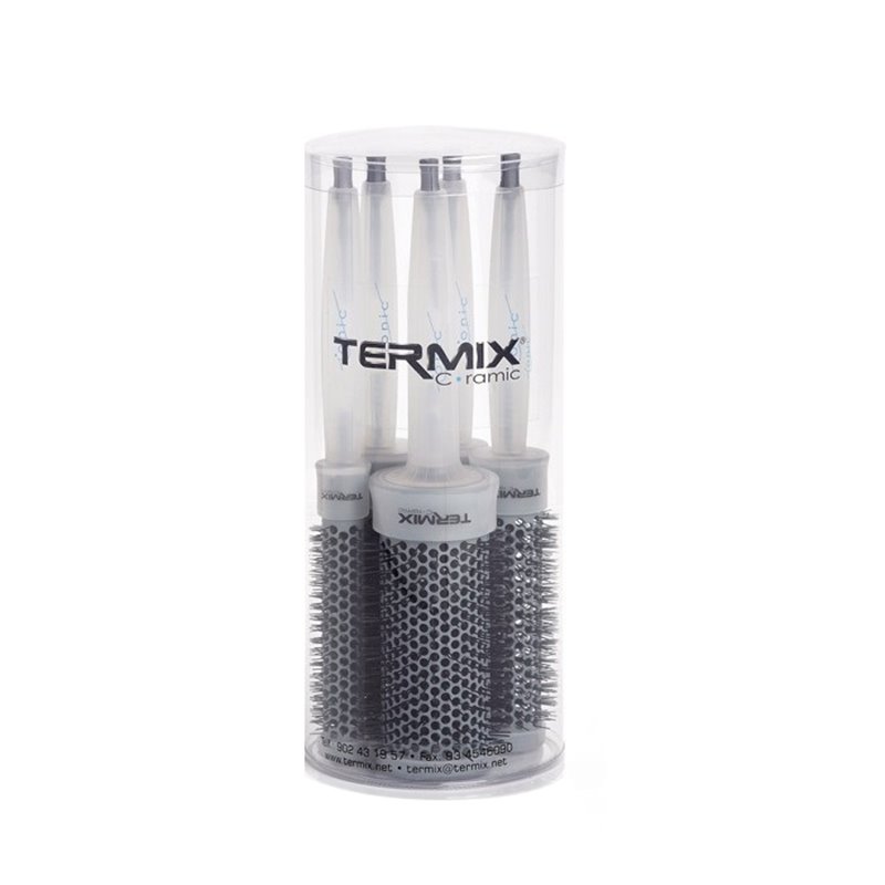 Termix Thermal Ceramic Comb Pack 5Unds White - unisex