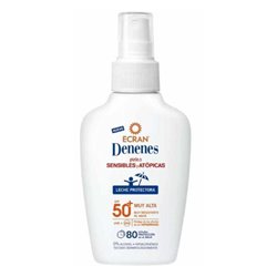 Denenes Solar Protective Milk Spray Spf50+ Sensitive Skin 100ml - children - Teknashop Ltd