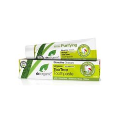 Dr Organic Tea Tree Toothpaste 100ml - unisex - Teknashop Ltd