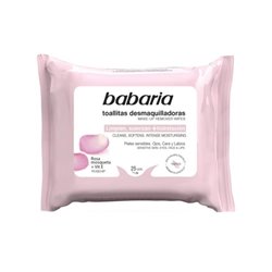 Babaria Rosa Mosqueta Make Up Remover Wipes 25 Units - unisex - Teknashop Ltd