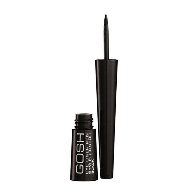 Gosh Eyeliner Pen Liquid Black 2.5g - unisex