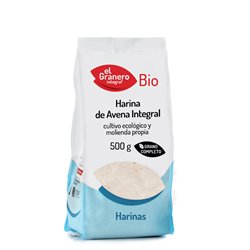 Granero Harina Avena Integral Bio 500g - unisex