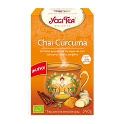 Yogi Tea Chai Curcuma 17 Bolsitas X 2g - unisex