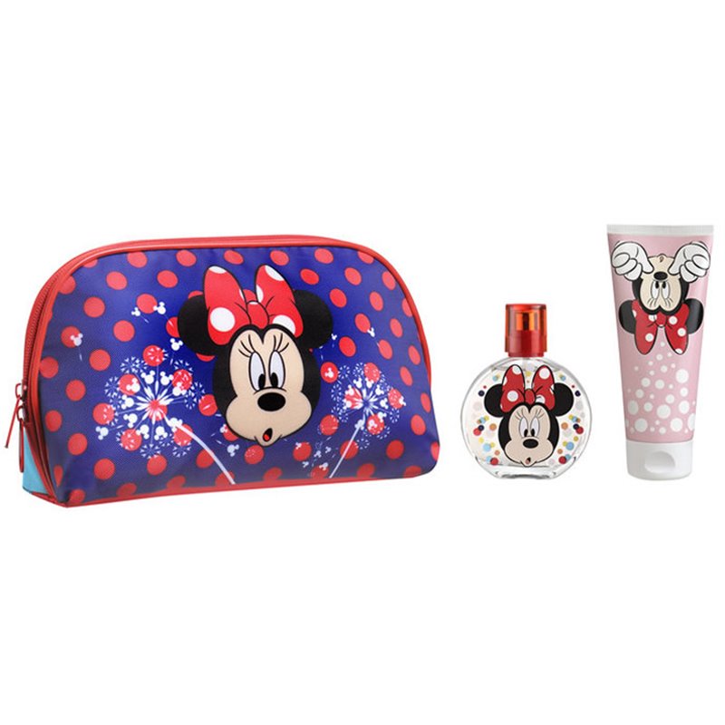 Disney Minnie Eau De Toilette Spray 50ml Set 3 Pieces - unisex