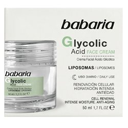 Babaria Glycolic Acid Face Cream Cell Renewal 50ml - unisex