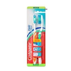 Cepillo D Colgate Triple Accion 2 Uds - unisex