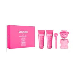 Moschino Toy 2 Bubble Gum Eau De Toilette Spray 100ml Set 4 Pieces - woman - Teknashop Ltd