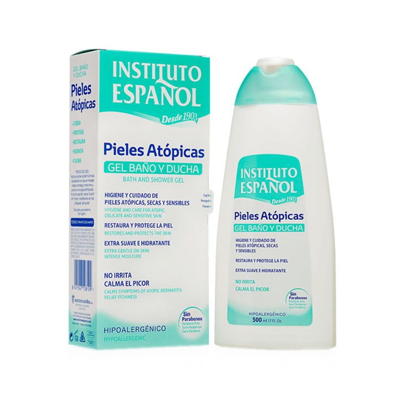 Instituto Español Atopic Skin Bath And Shower Gel 500ml - unisex