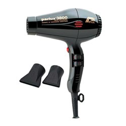 Parlux Hair Dryer 3800 Ionic Ceramic Black - unisex