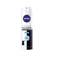 Nivea Invisible White And Black Fresh Spray 200ml - unisex