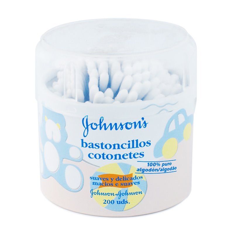 Johnsons Cotton Buds Box 200 Units - unisex