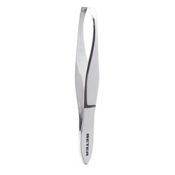 Beter Chrome Plated Straight Tip Tweezers - unisex