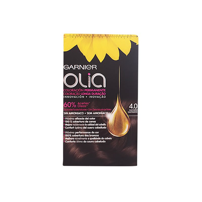 Garnier Olia Permanent Coloring 4,0 Brown - unisex