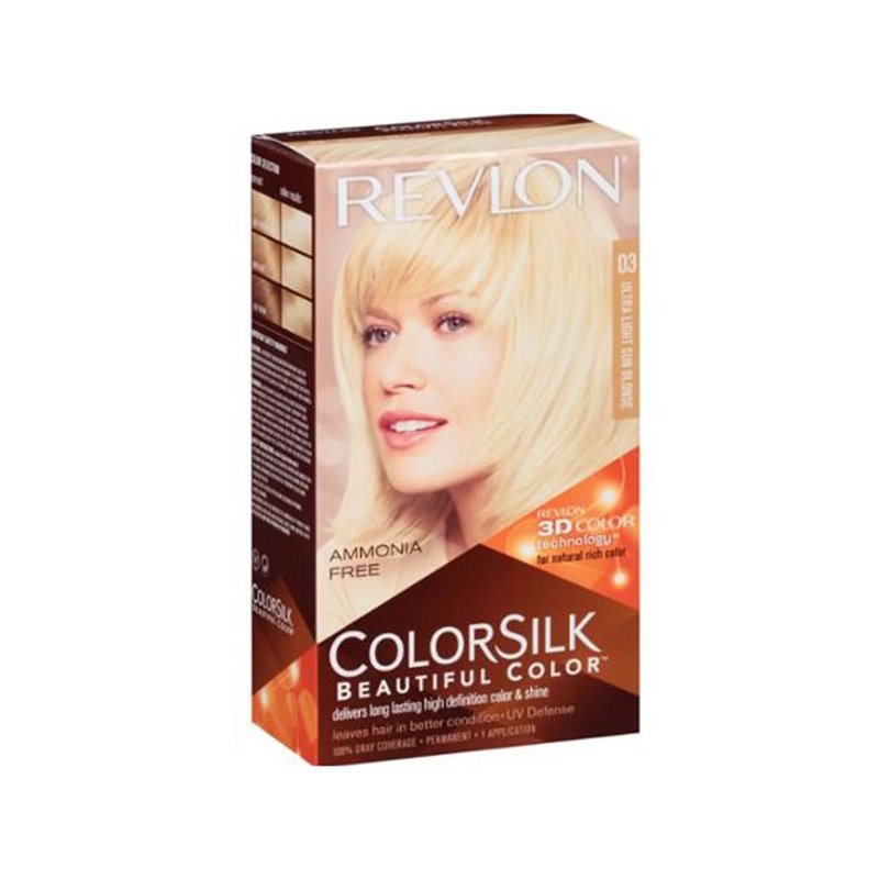 Revlon Colorsilk Ammonia Free 03 Ultra Light Sun Blonde - unisex