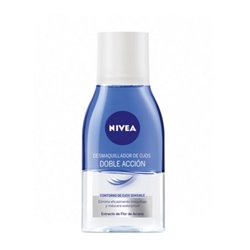 Nivea Daily Essentials Double Effect Eye Make Up Remover 125ml - unisex