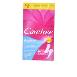 Carefree Flexiform Pantyliners 30 Units - unisex