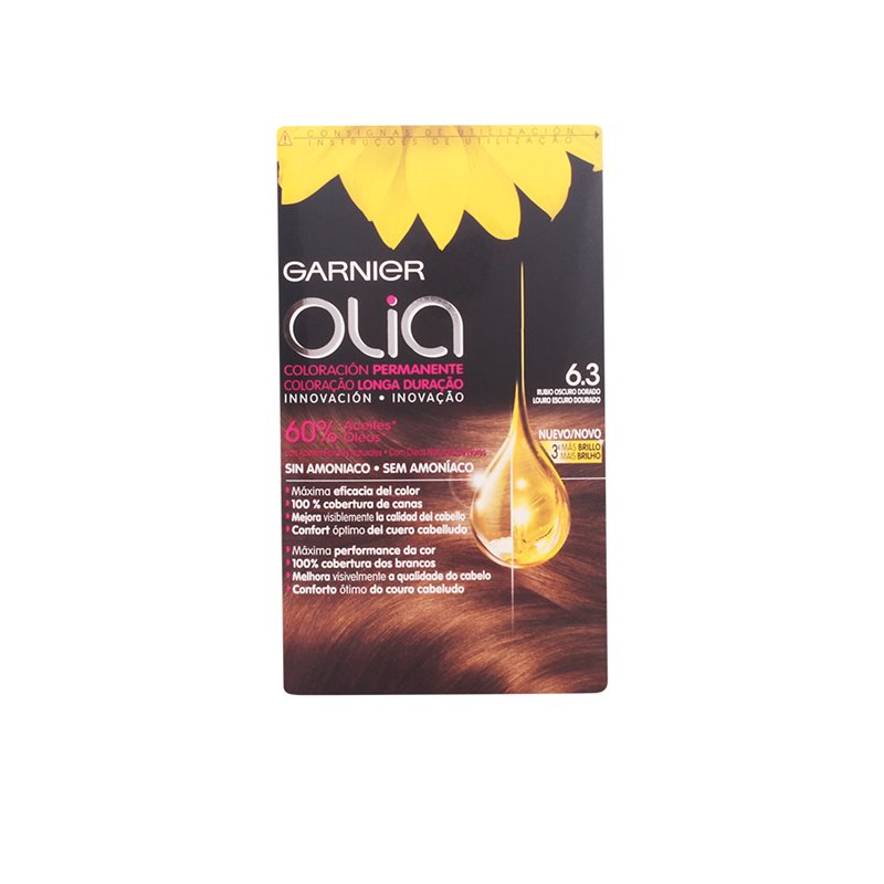 Garnier Olia Permanent Coloring 7,3 Golden Dark Blonde - unisex - Teknashop Ltd