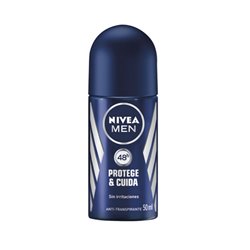 Nivea Men Protect And Care Deodorant Roll On 50ml - unisex