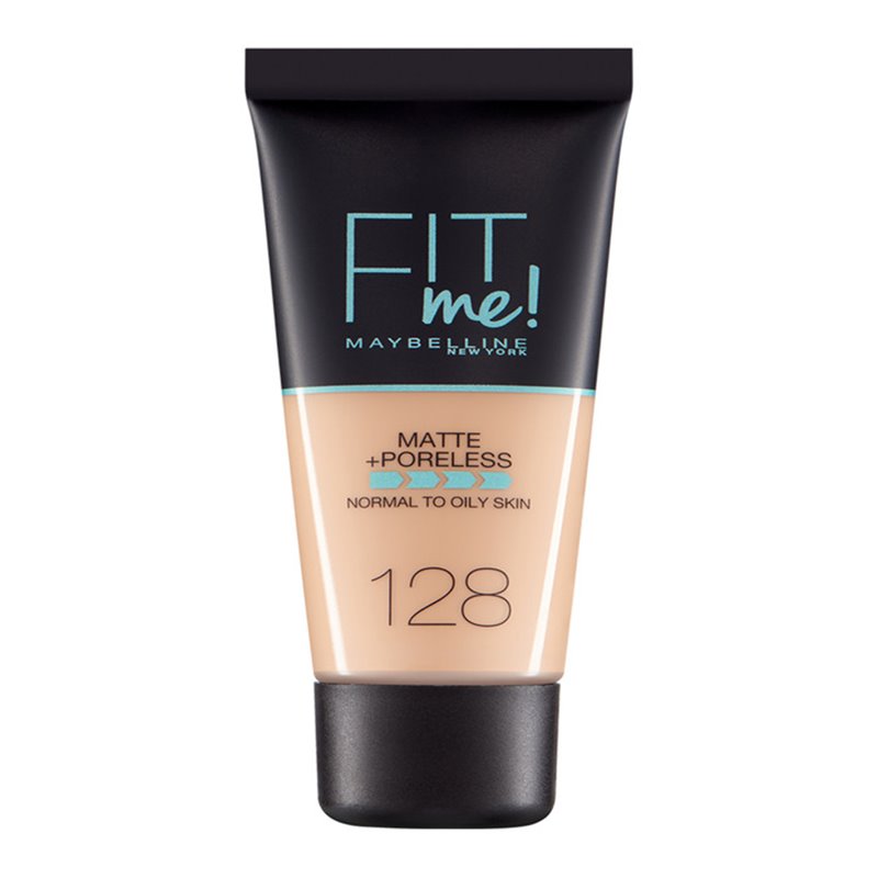 Maybelline Fit Me Matte Poreless Foundation 128 Warm - unisex