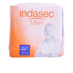 Indasec Male Absorbent Normal 10 Units - unisex