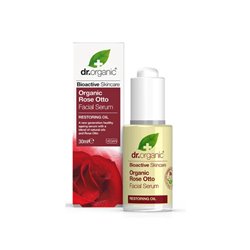 Dr Organic Rose Otto Facial Serum 30ml - unisex