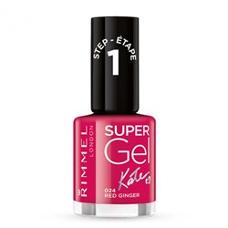 Rimmel London Supergel Kate Nail Lacquer 024 Red Ginger - unisex