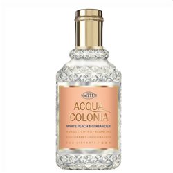 4711 Acqua Colonia White Peach & Coriander Eau De Cologne Spray 50ml - unisex