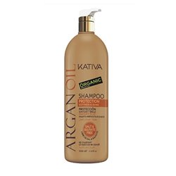 Kativa Argan Oil Shampoo Protection Softness & Shine 1000ml - unisex