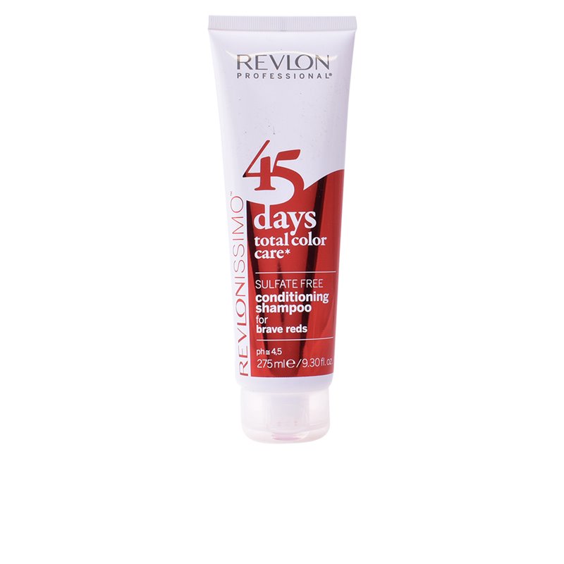 Revlon Revlonissimo 45 Days Conditioning Shampoo Brave Reds 275ml - unisex