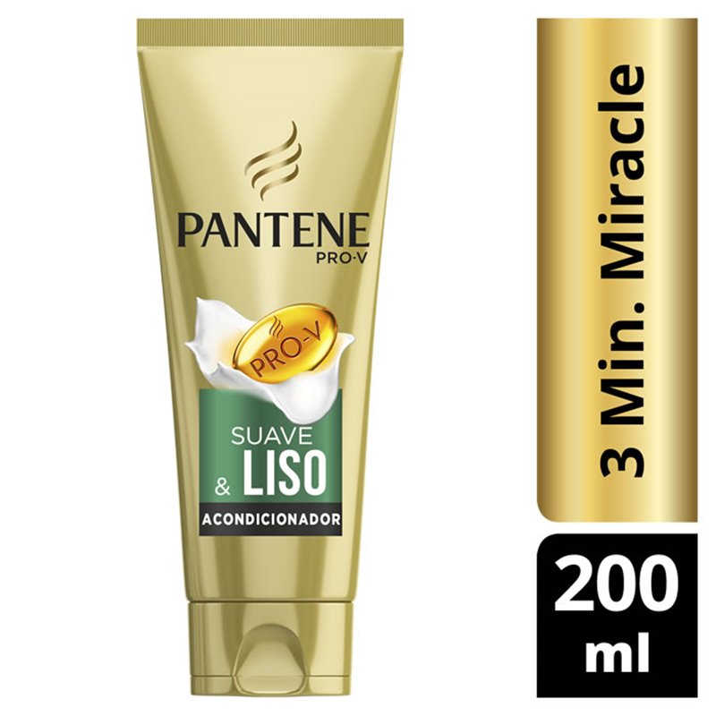 Pantene 3 Minutes Smooth And Sleek Conditioner 200ml - unisex