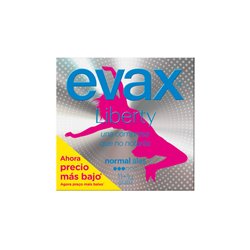 Evax Liberty Normal With Wings Sanitary Towels 12 Units - unisex