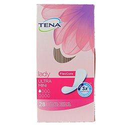 Tena Lady Ultra Mini 28 Units - unisex