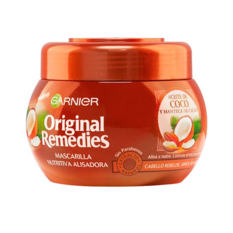 Garnier Original Remedies Coconut And Cocoa Oil Mask 300ml - unisex