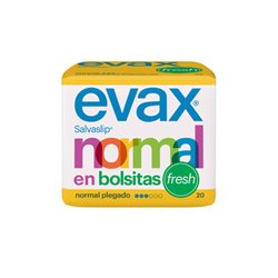 Evax Normal Fresh Pantyliners Small Bags 20 Units - unisex