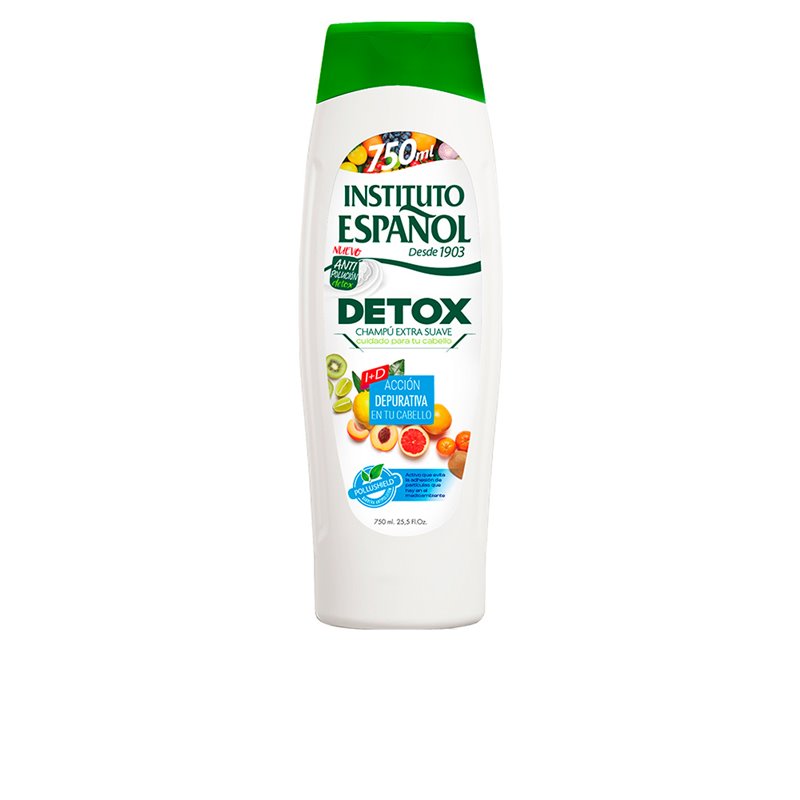 Instituto Español Detox Extra Soft Shampoo 750ml - unisex