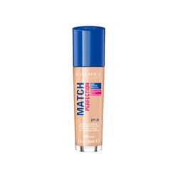 Rimmel London Match Perfection Foundation Spf20 100 Ivory 30ml - unisex - Teknashop Ltd