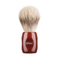 Eurostil Brocha Afeitar Pelo Caballo-Cerdo 24mm M-Rojo - unisex - Teknashop Ltd