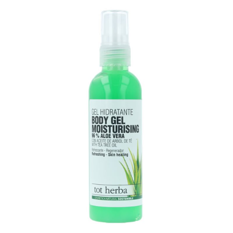 Tot Herba Body Gel Aloe Vera & Tea Tree Oil 100ml - unisex - Teknashop Ltd