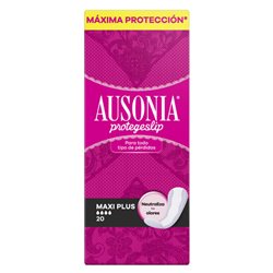 Ausonia Protegeslip Maxiplus Pantyliners 20 Units - unisex - Teknashop Ltd